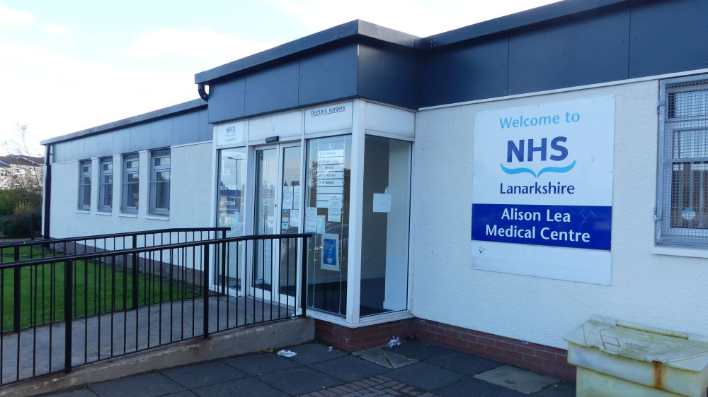 External pticture of Alison Lea Medical Facilities East Kilbride