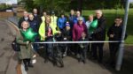 Opening ceremony for the Brancumhall new path